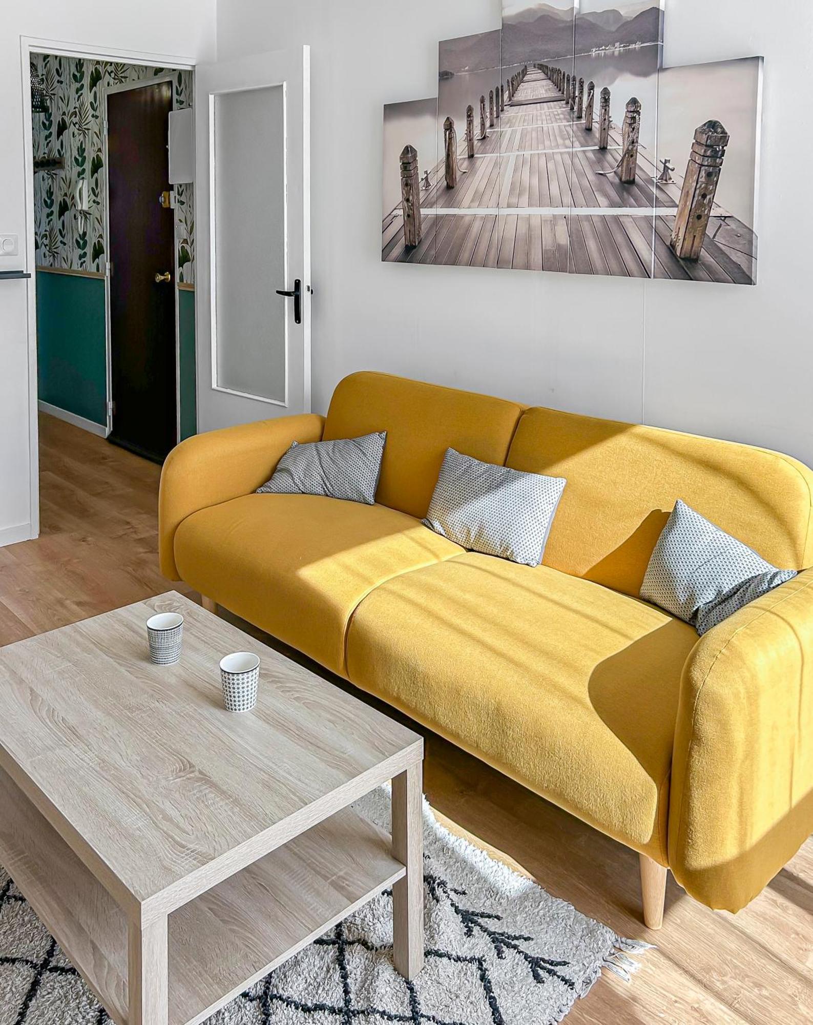 Appartement Lumineux, Wi-Fi Et Parking Prive Ньор Экстерьер фото
